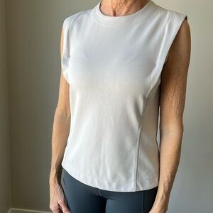Athleta Beige sleeveless XXS Top